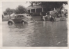 Car stopped by flood on N. Main Street, 1942